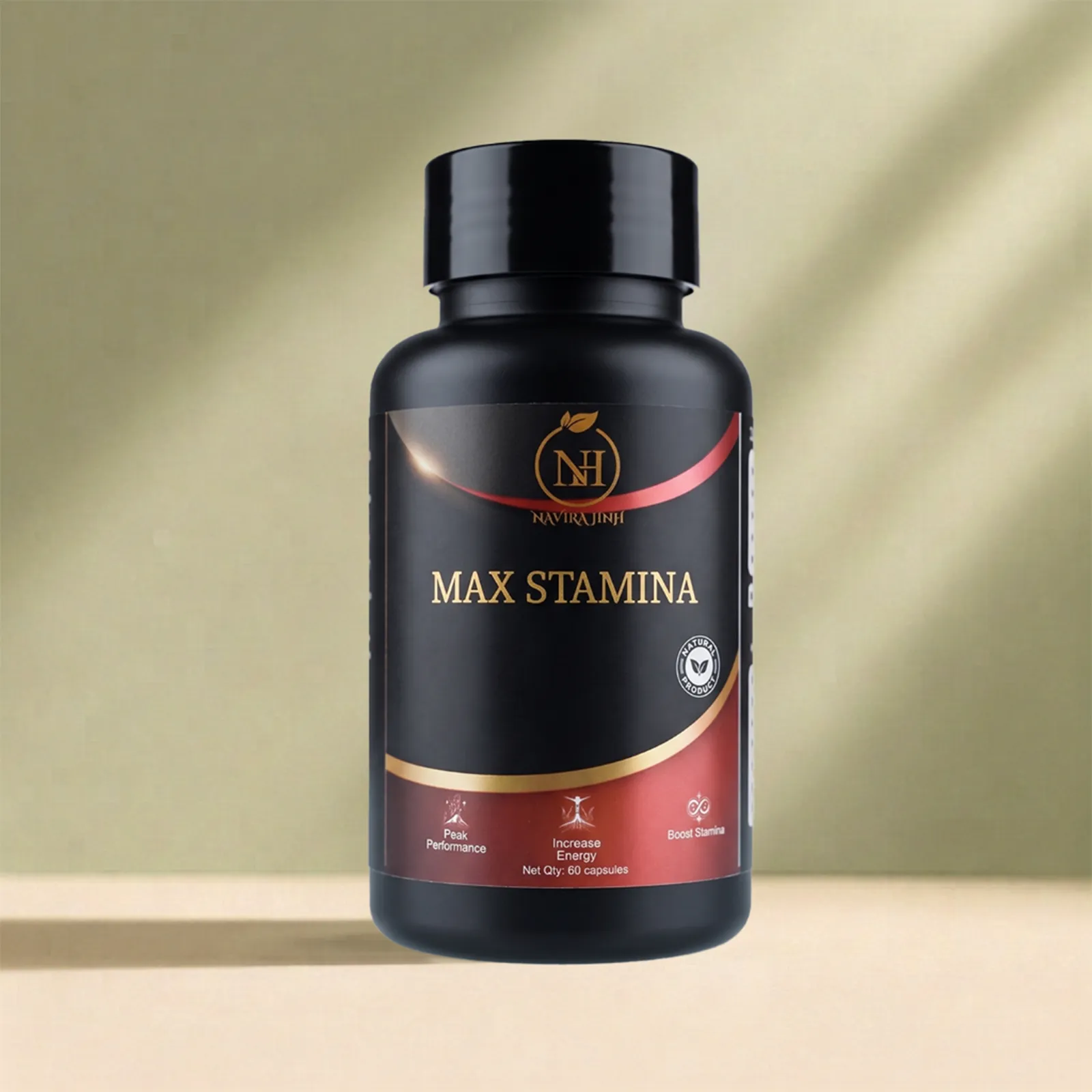 Max Stamina Capsules | Herbal Supplement for Stamina, Endurance & Everyday Energy Support